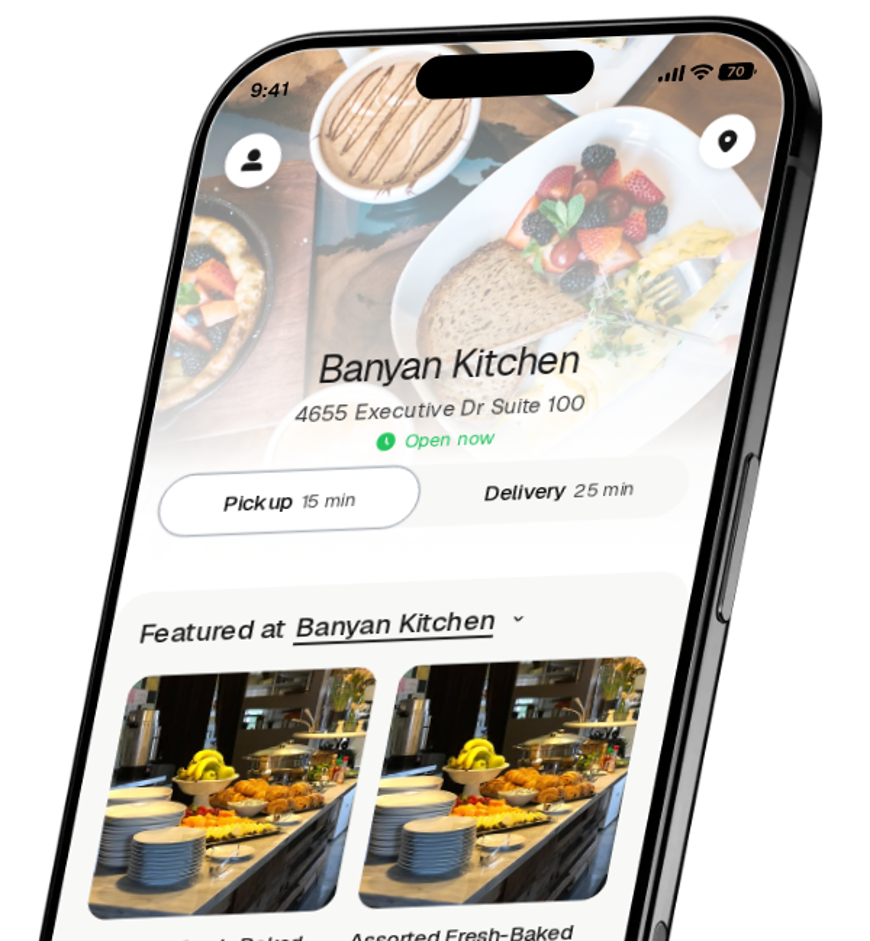 Banyan Kitchen app preview
